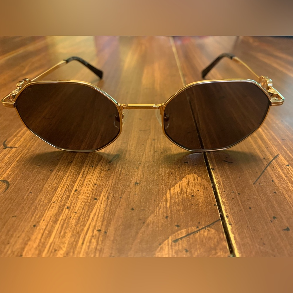 Valentino Hexagon Sunglasses